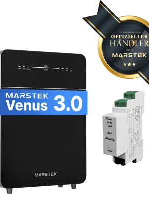 Garantierte Lieferung Marstek Venus E 3.0 – 5,12 kWh – mit Shelly Pro 3EM - SmartMeter – AC - Solarstromspeicher & Plug-in-Batteriesystem für Photovoltaik